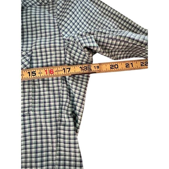 Wrangler Women's Multicolor Check Long Sleeve Snap Front Metallic Shirt Size S - Picture 3 of 8